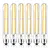 worbest LED フィラメント管型電球 T30 4W 6W 8W 2700k-6000k 暖色ウォームホワイト 100V AC 白熱ランプのお替り 調光可能